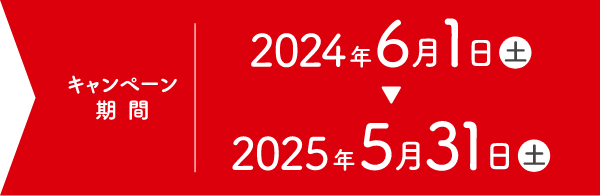 2024年6月1日～2025年5月31日